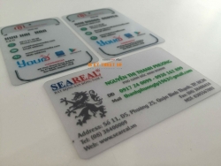 Những lưu ý khi in thẻ nhựa trong suốt là gì?