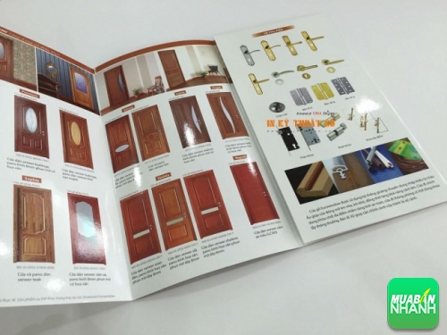 In brochure quảng bá hình ảnh sản phẩm cho doanh nghiệp