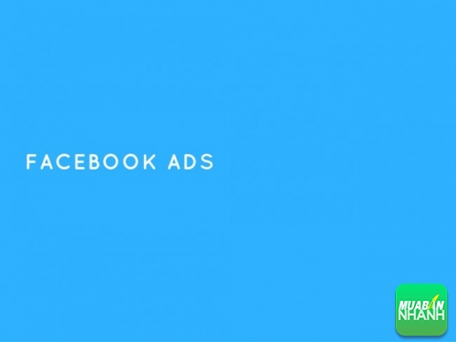 Quảng cáo với Facebook Ads