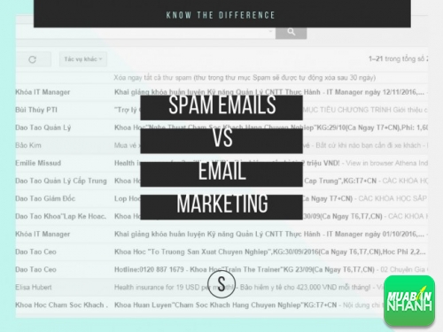 Email Marketing của bạn vào thẳng thùng rác của khách hàng - một sự lãng phí không cần thiết