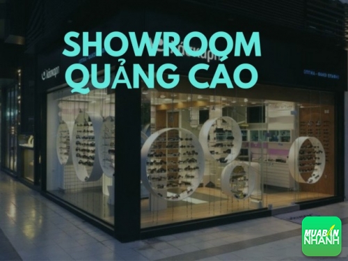 Showroom quảng cáo hiện đại, thiết kế ấn tượng sẽ góp phần thu hút khách hàng đến với bạn hơn
